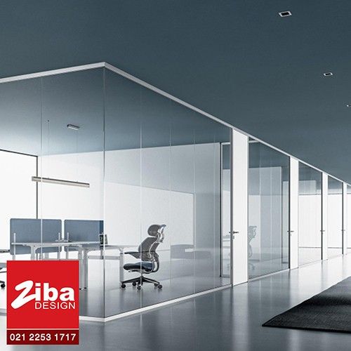 پارتیشن شیشه ای اداری